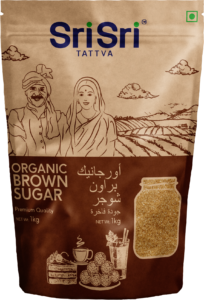 ORGANIC BROWN SUGAR 1KG