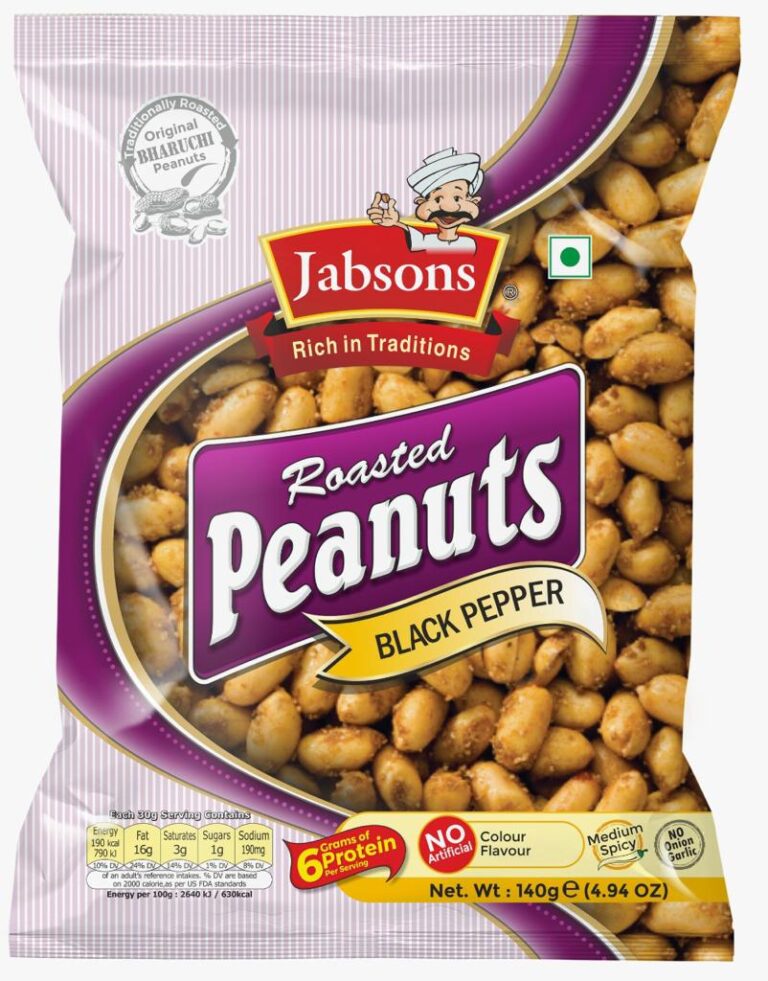 Roasted Peanut-Black Pepper 140GMS